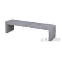 Tuinbank beton 180 cm licht antraciet Tuinbank beton 180 cm licht antraciet