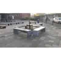 Tuinbank beton 180 cm licht antraciet Tuinbank beton 180 cm licht antraciet