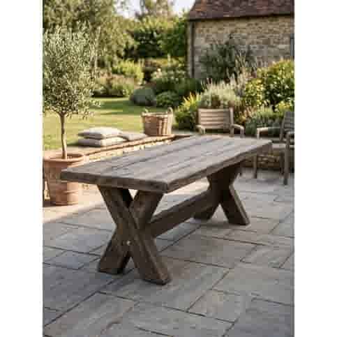 Stonewood tafel 200 cm met houtlook