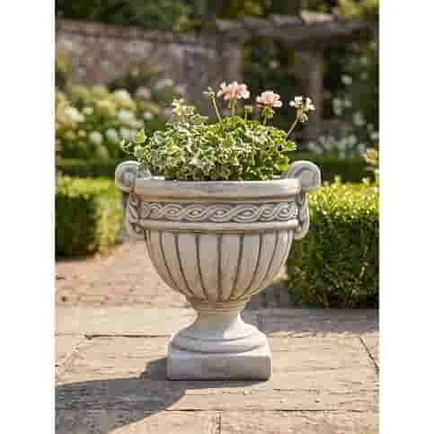 Decoratieve sierlijke bloempot - 46 cm hoog