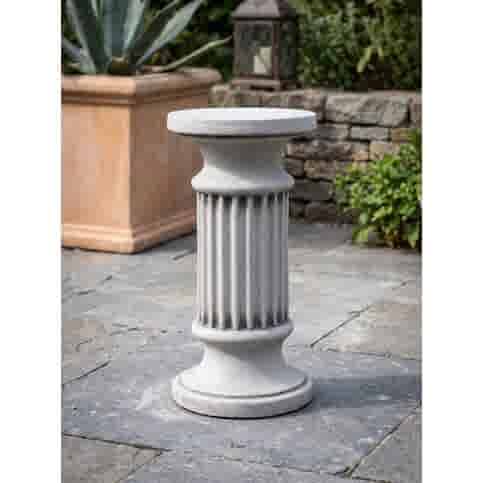 Klassieke zuilvoet rond middel 56 cm hoog