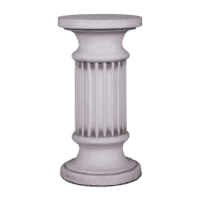 Klassieke zuilvoet rond middel 56 cm hoog
