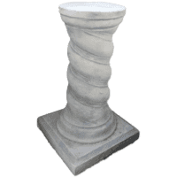 Gedraaide betonnen sokkel 80 cm hoog