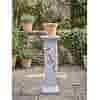 Griekse sokkel met Medusa embleem 98 cm
