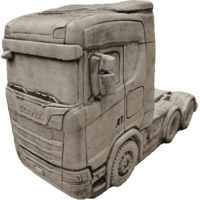Scania Vrachtwagen Betonbeeld H28 cm
