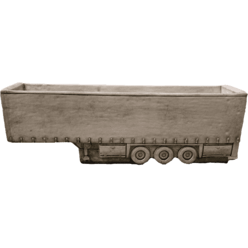 Betonnen plantenbak trailer H29 cm