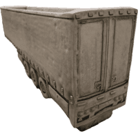 Betonnen plantenbak trailer H29 cm