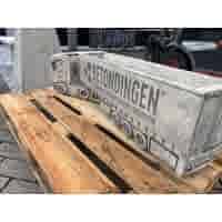Betonnen plantenbak trailer H29 cm