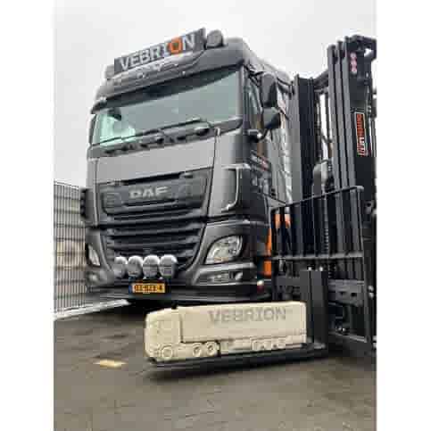 Betonnen plantenbak trailer H29 cm