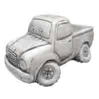 Betonnen plantenbak in de vorm van een Jeep H22 cm