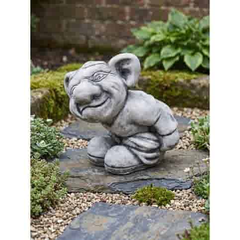 Betonnen Trol Mooning beeld H24 cm