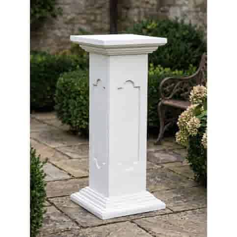 Witte betonnen sokkel 82 cm