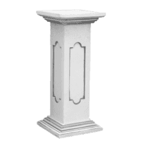 Witte betonnen sokkel 82 cm