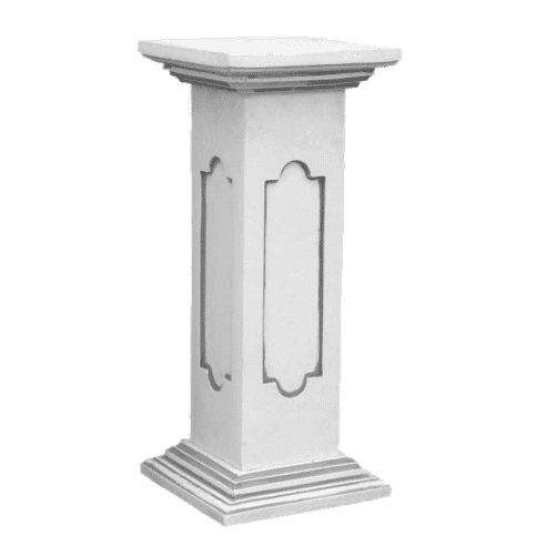 Witte betonnen sokkel 82 cm