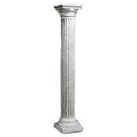 Ionische zuil klassiek 215cm