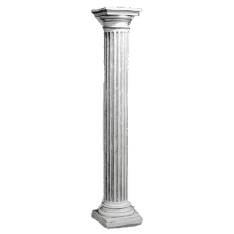 Ionische zuil klassiek 215cm