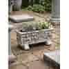 Decoratieve plantenbak met druivenmotief 20 cm