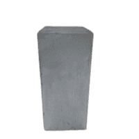 Betonpoer 23x23 en 50 cm hoog antraciet M10