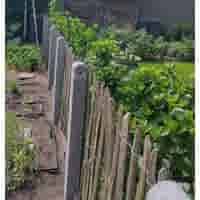 Betonnen weidepaal 160 cm - 9,5x9,5 cm met 3 gaten