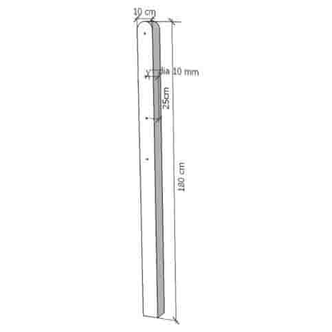 Betonnen Weidepaal 180 cm