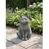 Zittende poes H30 cm