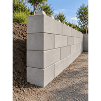 Betonblok met 1 nop 30x30x30 cm
