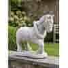 Betonnen paard beeld H40 cm