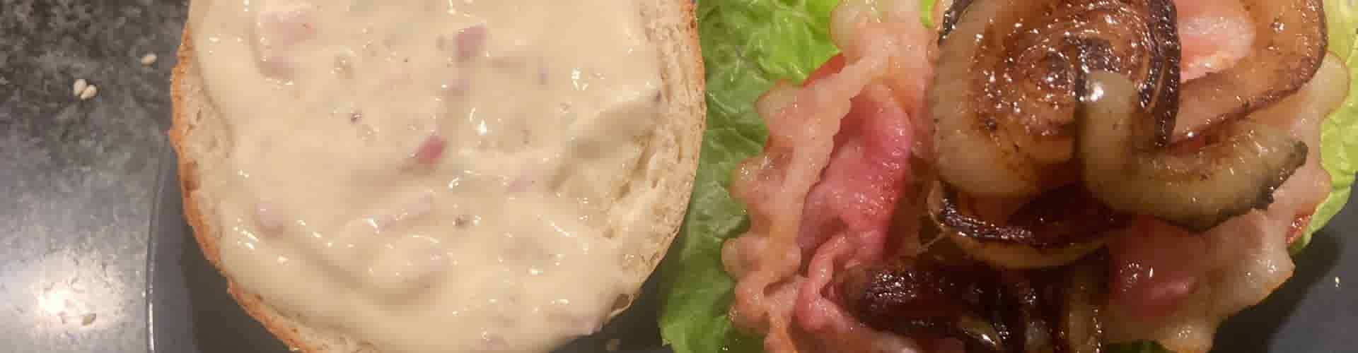 Broodje hamburger… Buffalo hamburger 