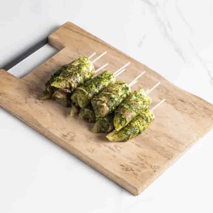 LeJean Gourmet Kip op stok Pesto| 10 stokjes