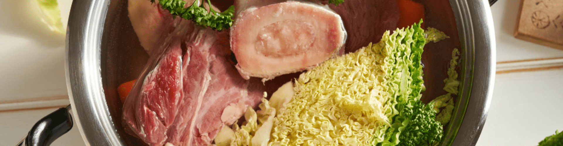 Klassieke runderbouillon