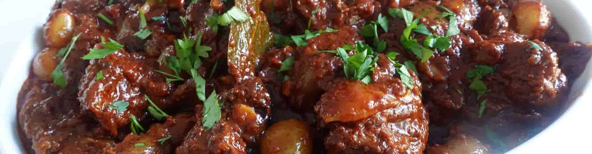 Stifado van rundvlees