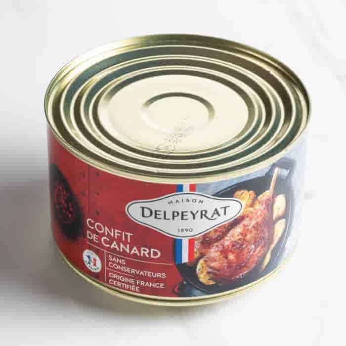 LeJean 6 blikken Gekonfijte eendenbouten