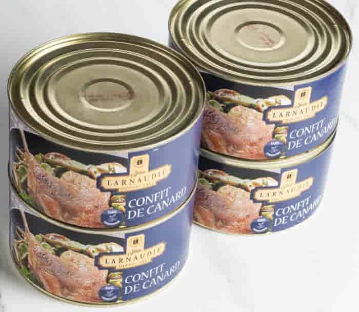 Larnaudie 4 x blikken Gekonfijte eendenbouten