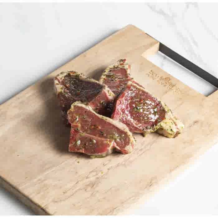 LeJean Lams T-bone gemarineerd