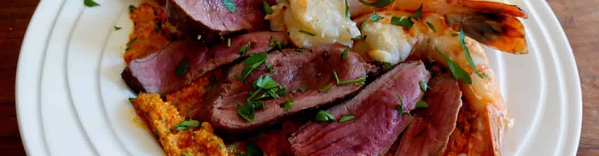 Exotische surf & turf