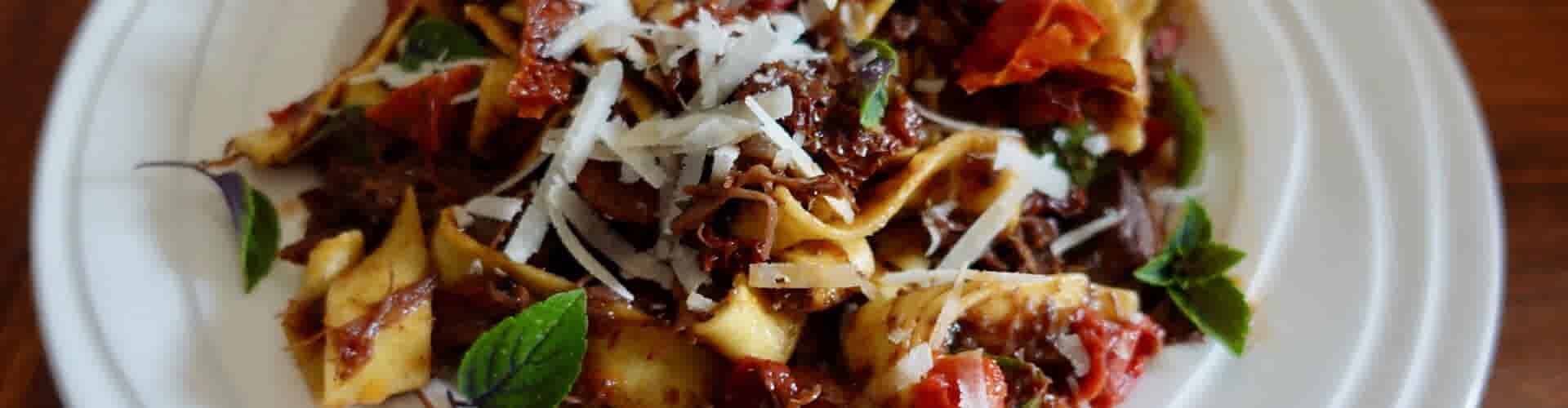 Ragù van runderwangen met pappardelle
