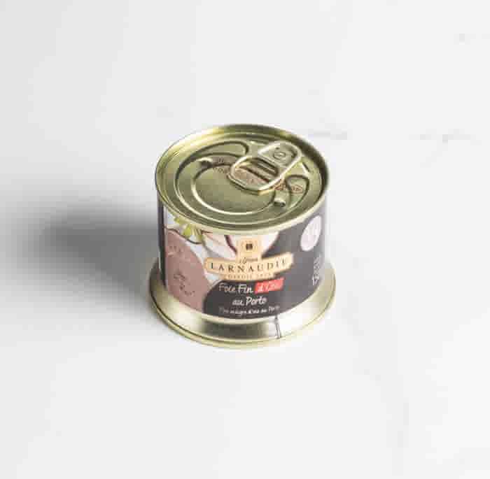 Larnaudie Foie Fin d'Oie met Port  | Ganzenlever