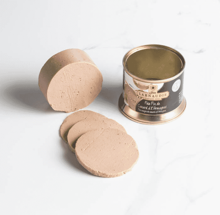Larnaudie Foie Fin de Canard met Armagnac  | Eendenlever