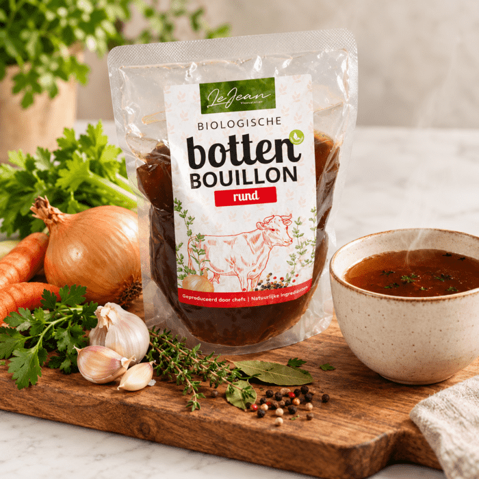 LeJean Biologische Bottenbouillon Rund