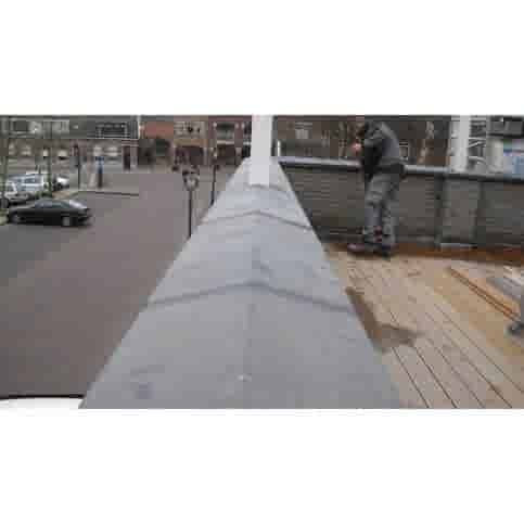 Muurafdekkers beton 2-zijdig antraciet 25x100