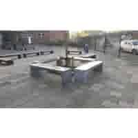 Tuinbank beton 180 cm licht antraciet