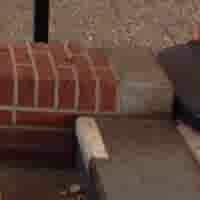 Hoeksteen antraciet 42x10 cm