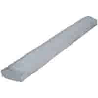 Muurafdekkers beton 2-zijdig grijs 30x100