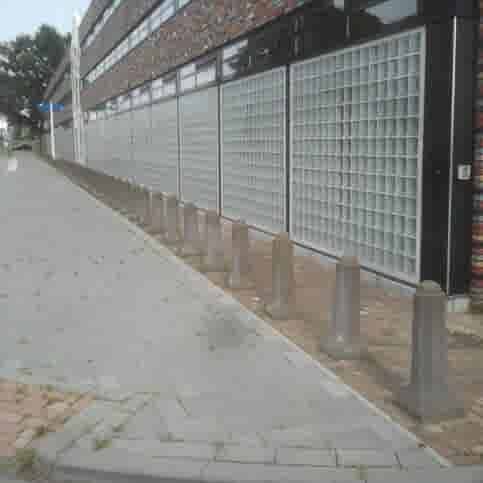 Amsterdammertje type 1 grijs 80 cm