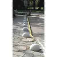 Parkeerbol grijs Ø33 cm