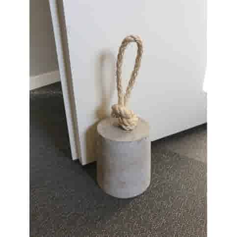 Betonnen Deurstopper met Sisal touw 11 cm