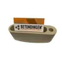 Visitekaartjeshouder van beton