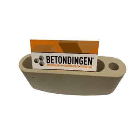 Visitekaartjeshouder van beton