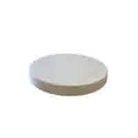 Ronde grijze staptegel 55 cm – Rustique Beton  met een natuurlijk geleefd karakter