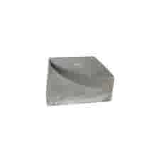 Inritband hoek rechts 45x45x10/20 cm (VL)